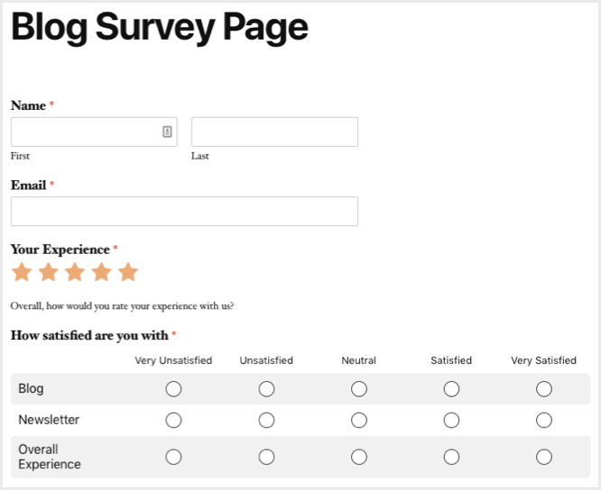 Add A Survey Start Page - ResponseSuite Blog