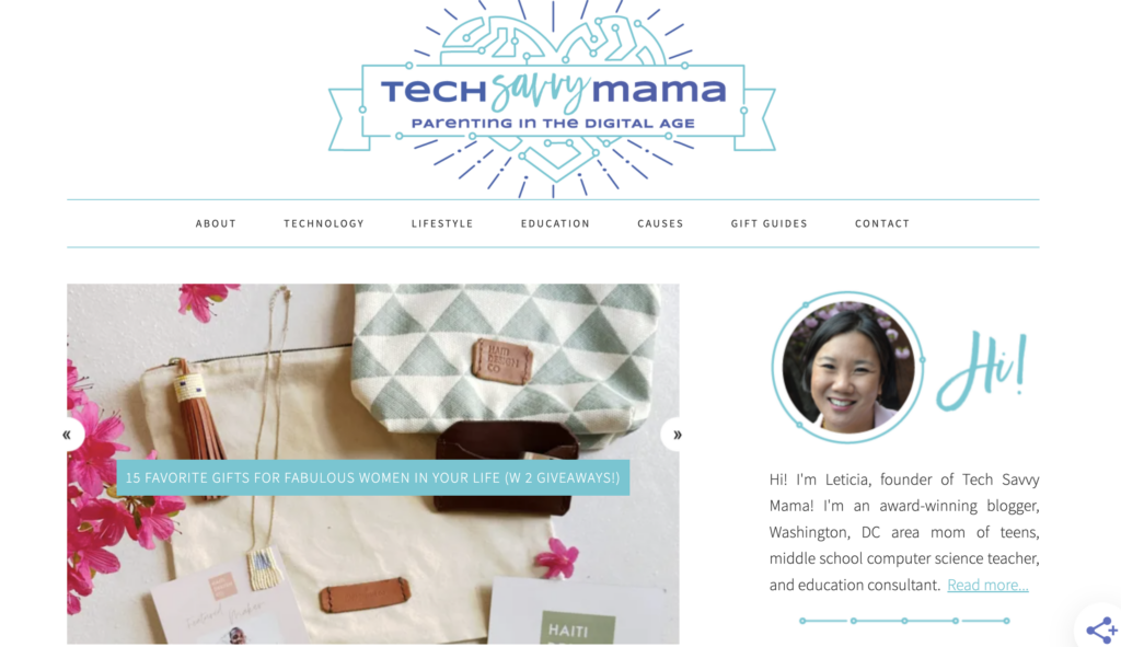 tech savvy mama - best blog idea.